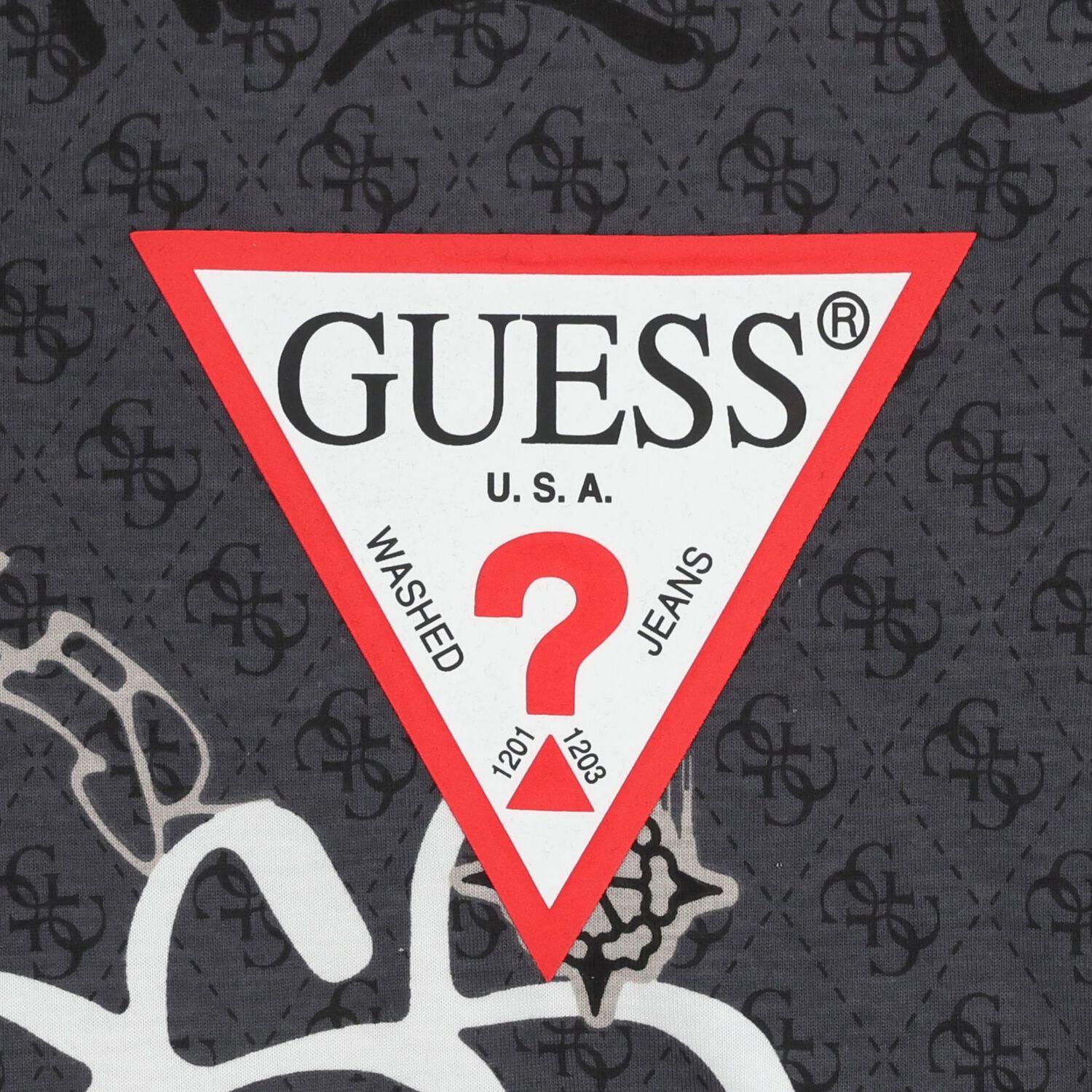 بدلة رياضية سوداء بشعار للأولاد الصغار, 1, hi-res