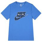 Boys Blue & Black Logo Shorts Set, 1, hi-res