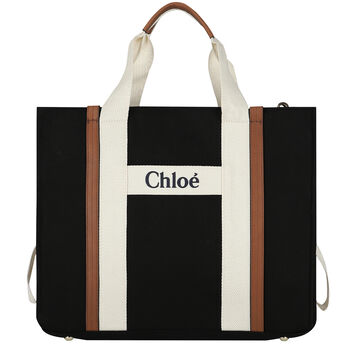 Black Logo Baby Changing Bag