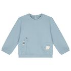 Baby Boys Blue & Ivory Tracksuits ( 2-Pack ), 1, hi-res