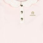 Younger Girls Pink Logo Dress, 1, hi-res