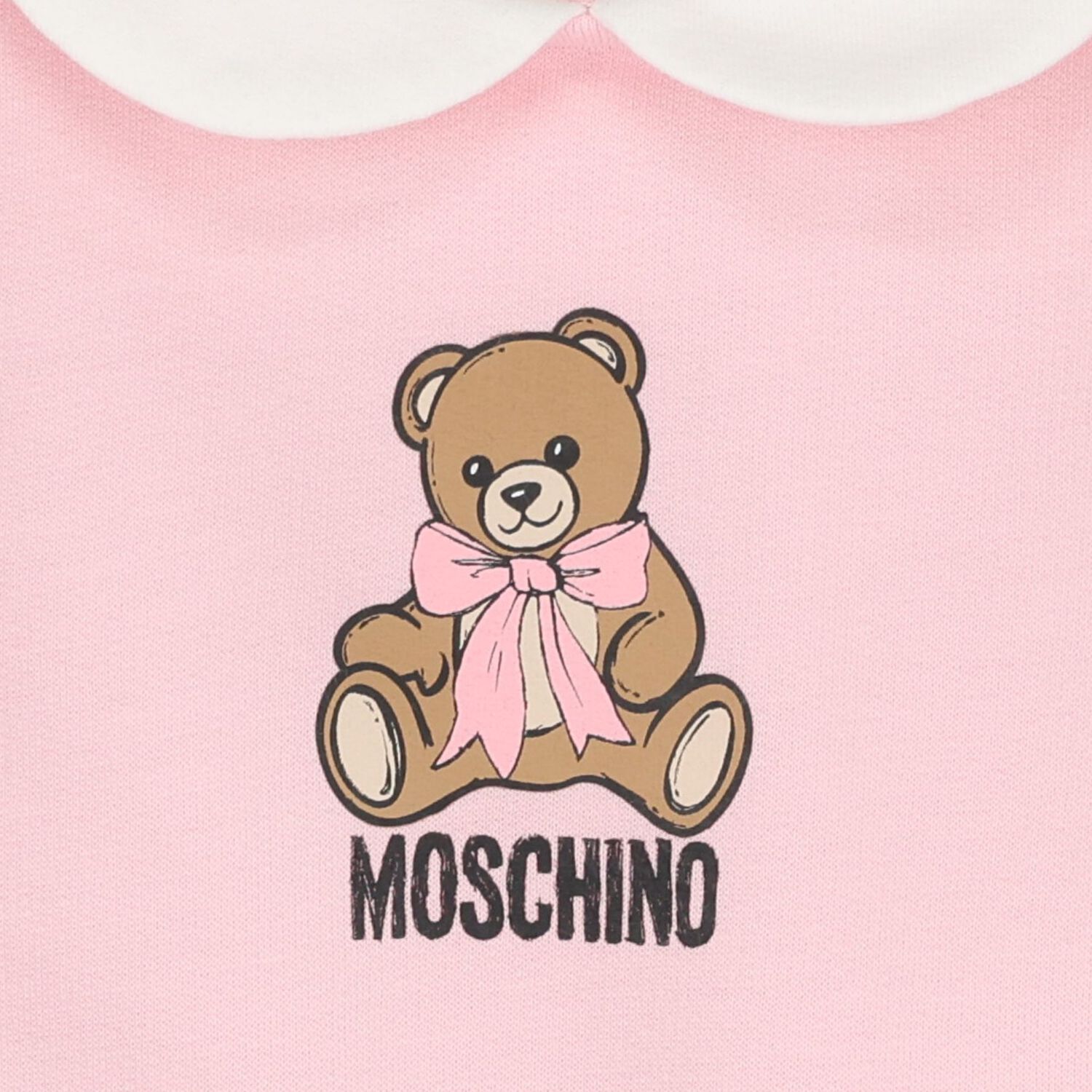 Baby Girls Pink Teddy Bear Logo Babygrow, 2, hi-res