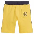 Boys Yellow Jersey Shorts, 1, hi-res