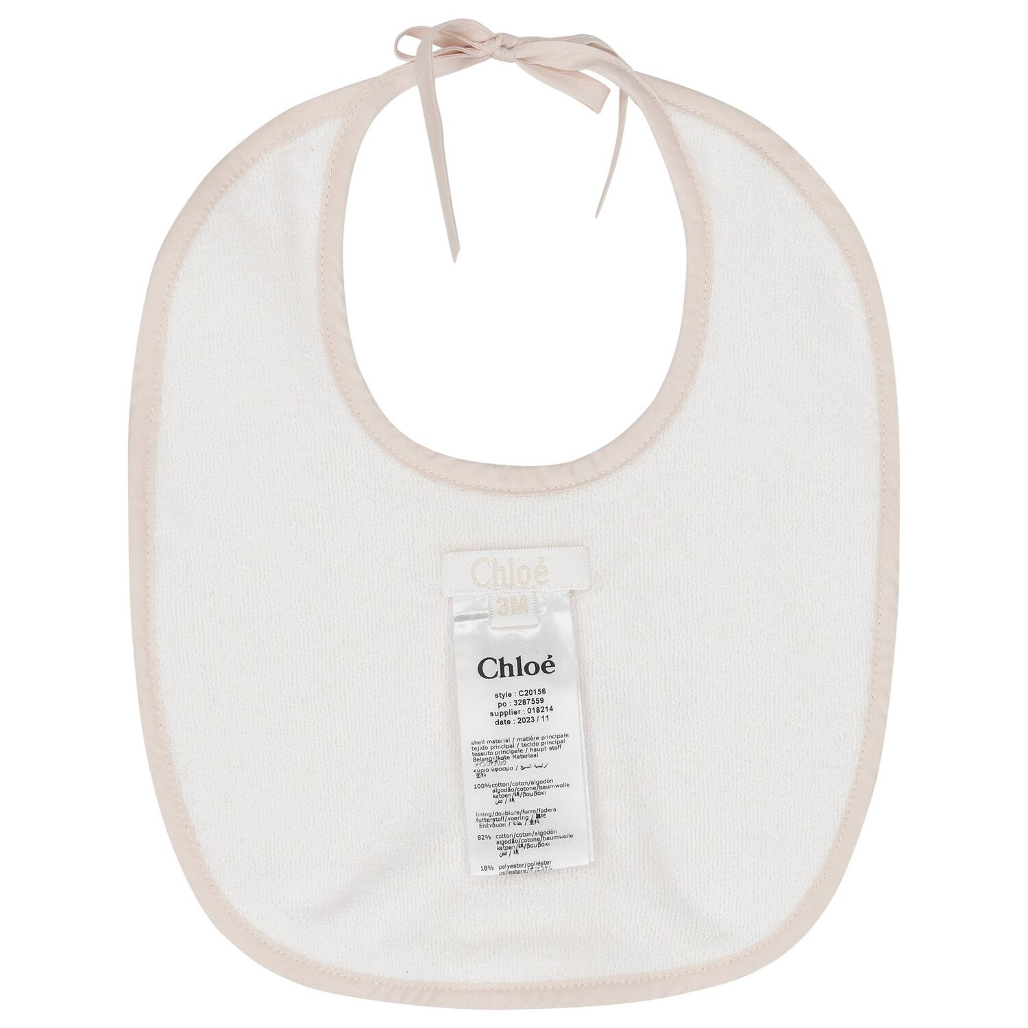 طقم بنات هدايا أفرول بالشعار باللون الوردي, 2, hi-res