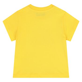 Younger Yellow Teddy Bear Logo T-Shirt