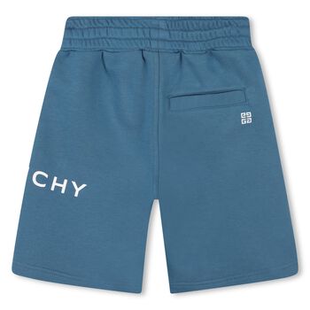 Boys Blue Logo Shorts