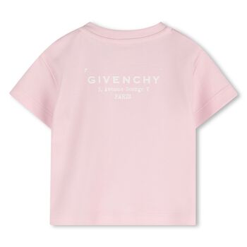 Younger Girls Pink Logo T-Shirt