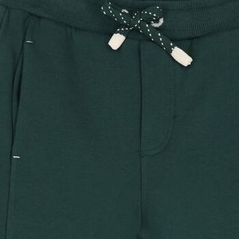 Boys Green Fleece Joggers