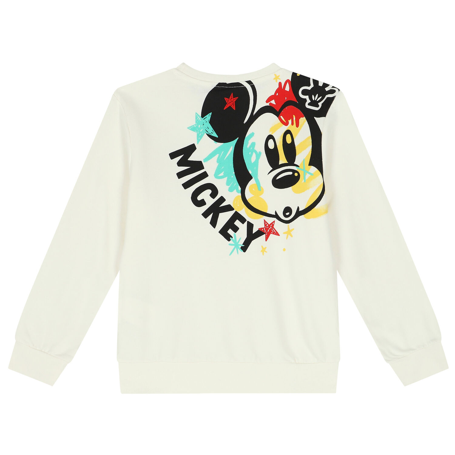 Ivory Mickey Mouse Sweatshirt, 1, hi-res