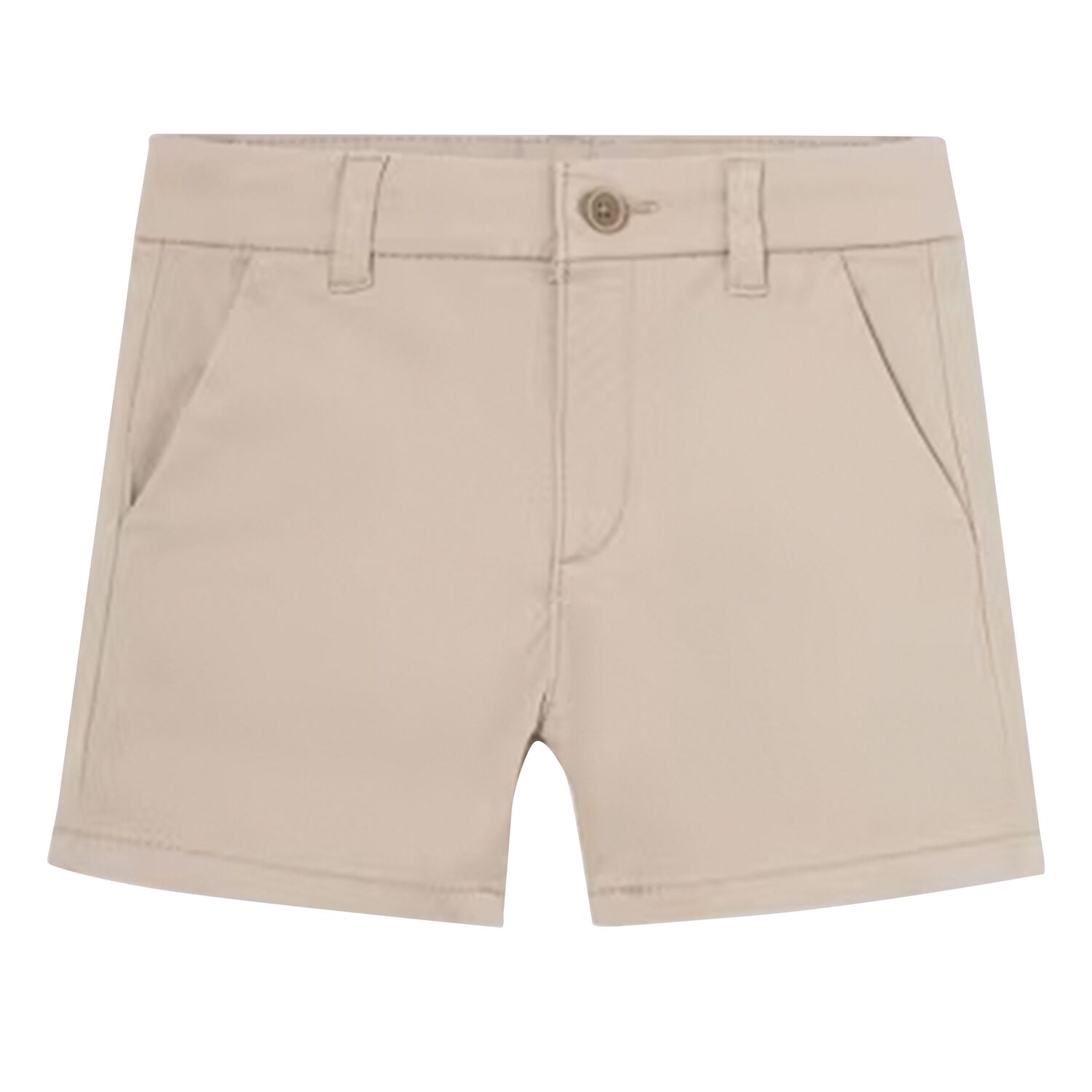 Younger Boys Beige Chino Shorts, 3, hi-res image number null