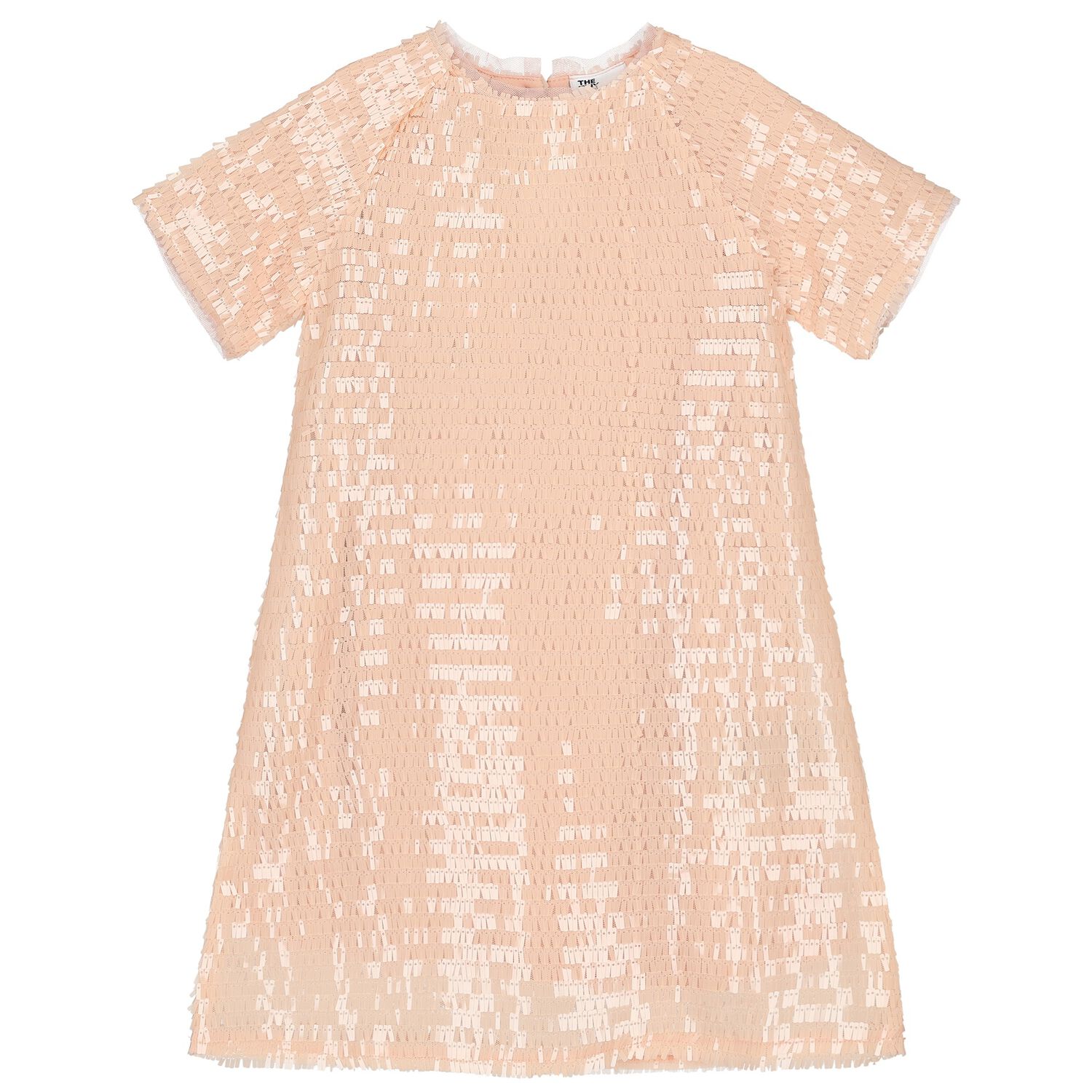 Girls Pink Sequin Dress, 1, hi-res image number null