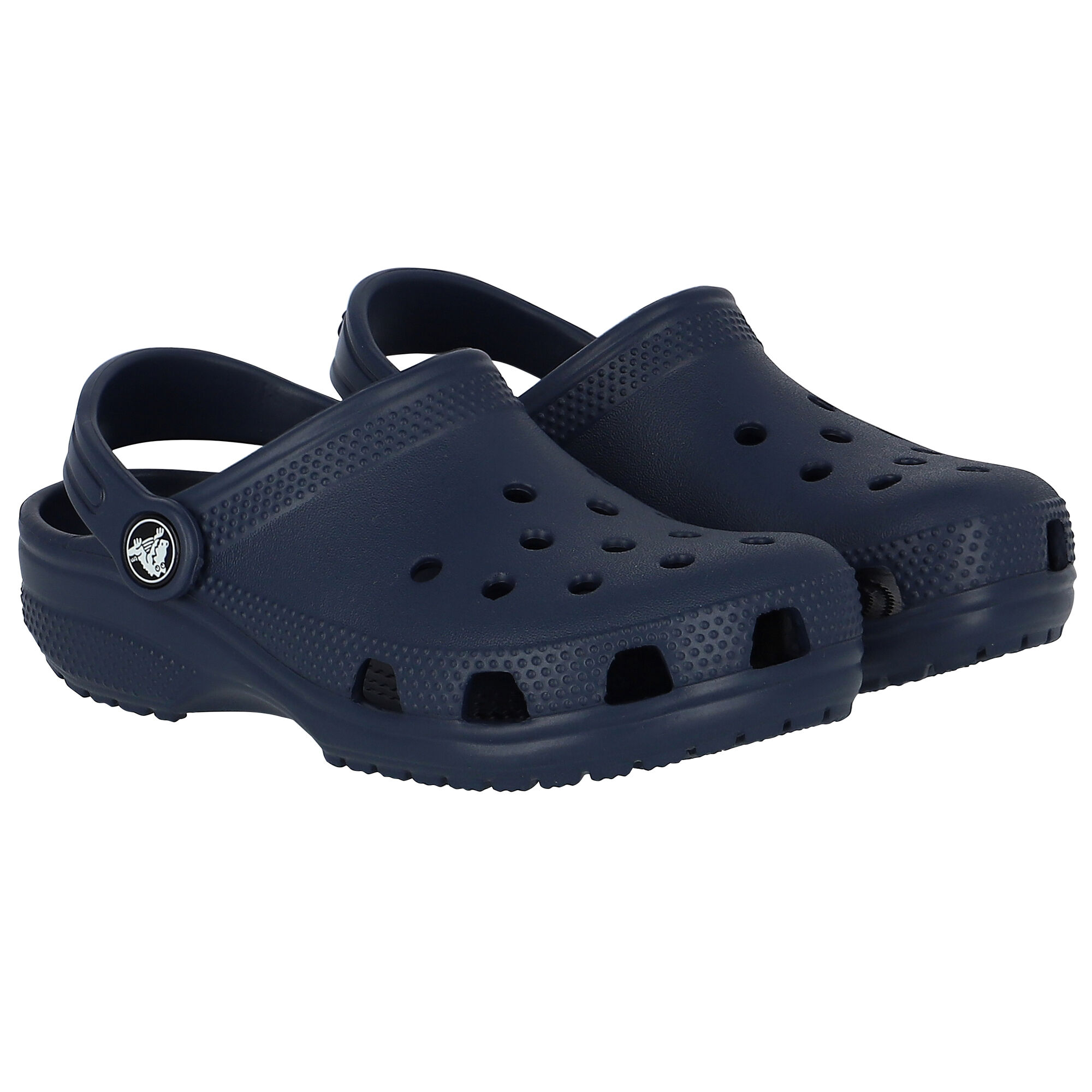 Navy blue clogs on sale