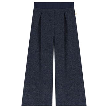 Girls Navy Blue Trousers