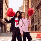 تيشيرت بنات بالشعار باللون الأبيض, 2, hi-res