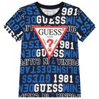 Boys Navy Blue Logo T-Shirt, 4, hi-res