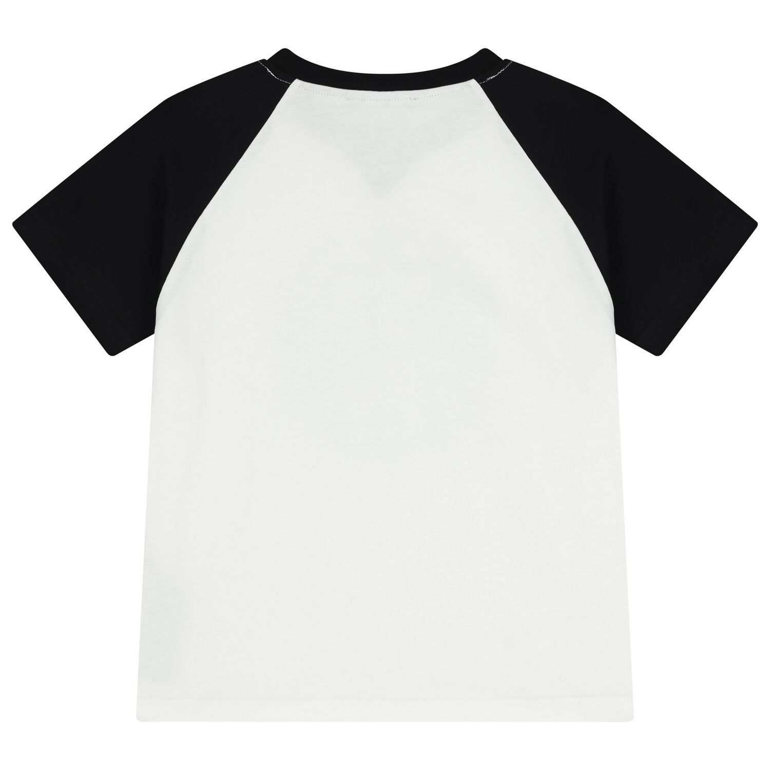 Boys Black & White Logo T-Shirt       , 1, hi-res