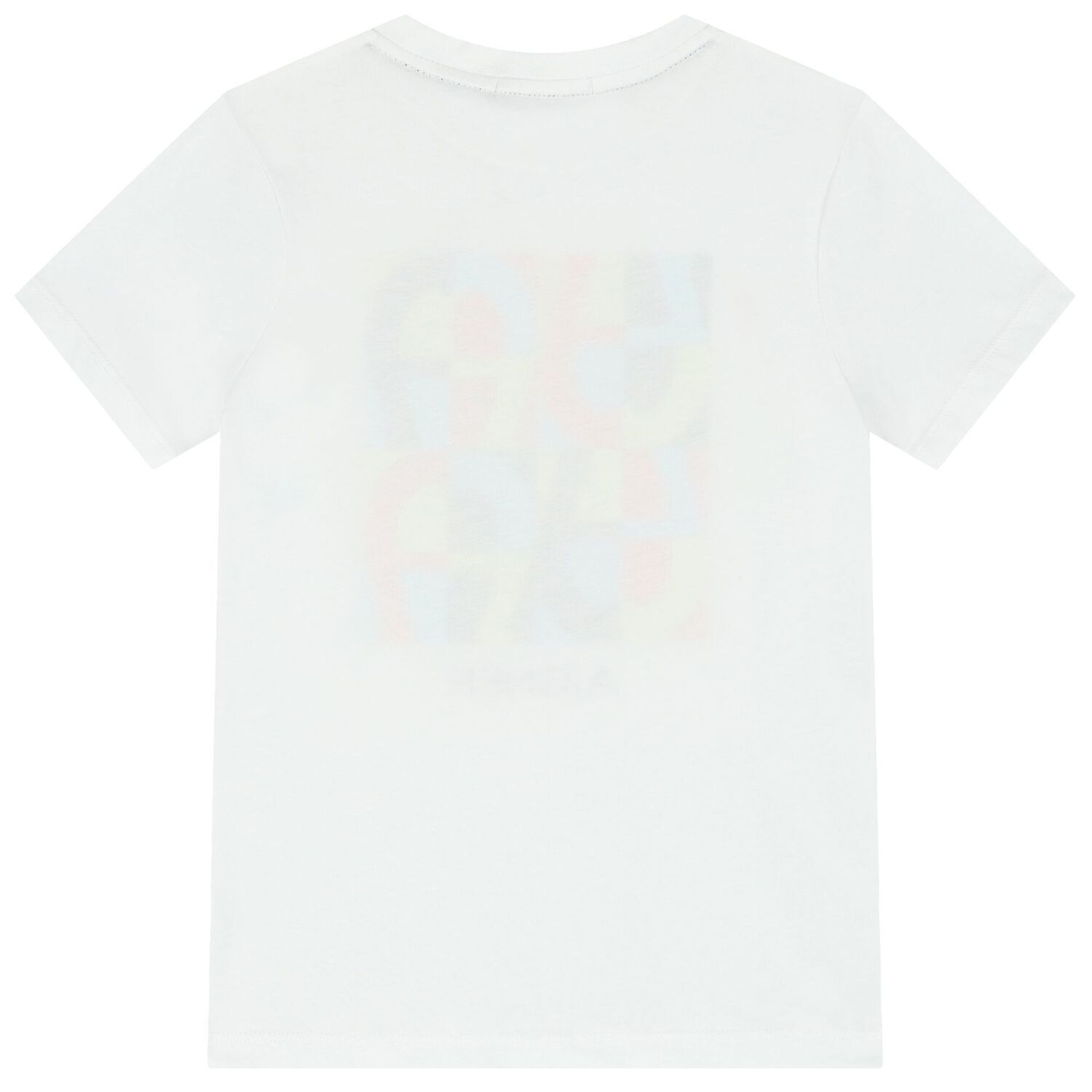 Boys White Logo T-Shirt, 1, hi-res