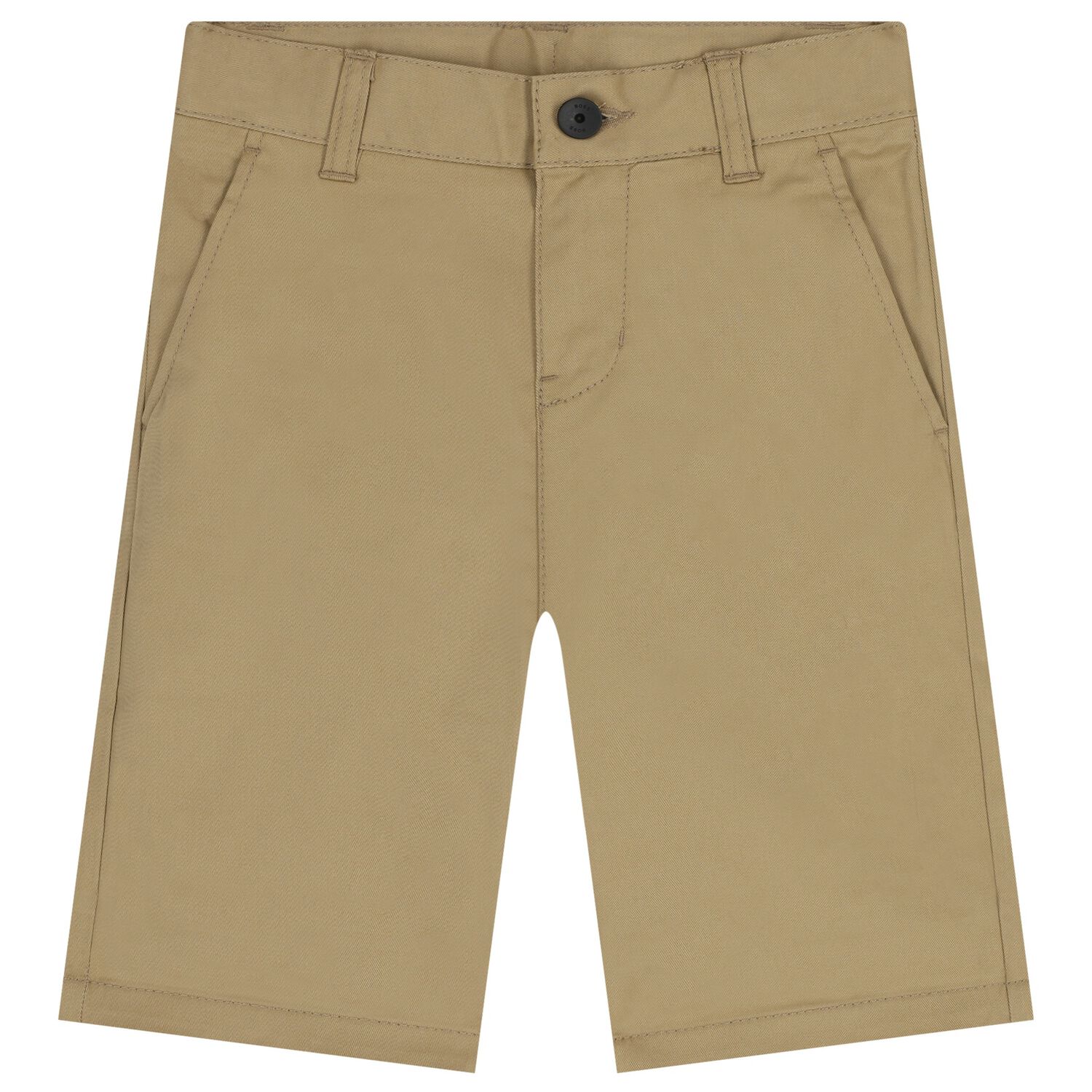 Boys Beige Chino Shorts, 2, hi-res