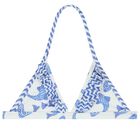 Girls White & Blue Fish Bikini, 1, hi-res