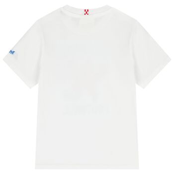 Boys White Starfish T-Shirt