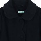 معطف باللون الكحلى للبنات, 1, hi-res