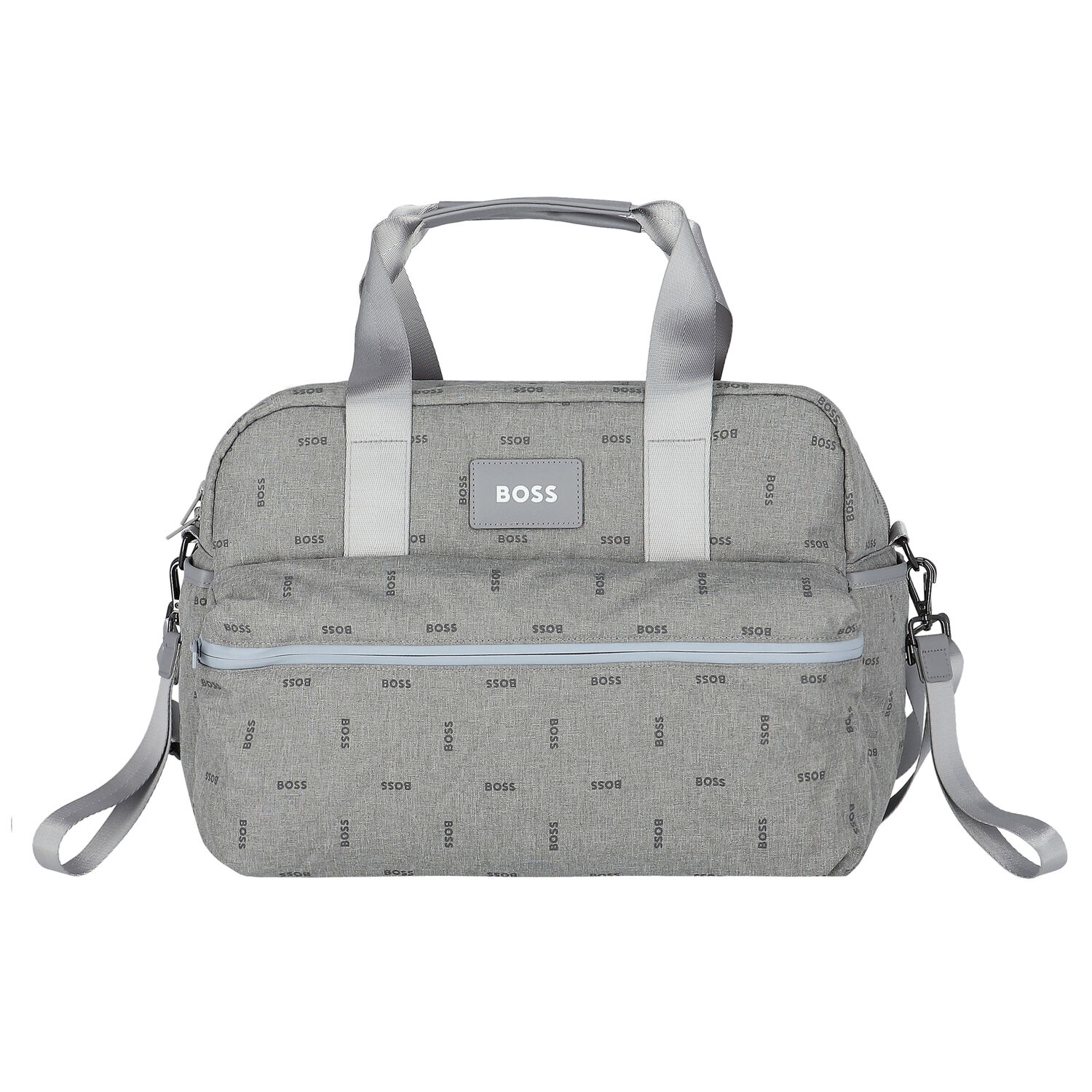 Grey Logo Baby Changing Bag, 1, hi-res