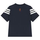 مجموعة شورت بشعار ديزني باللون الأزرق الداكن, 1, hi-res