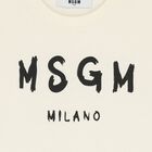 تيشيرت بالشعار باللون البيج, 2, hi-res