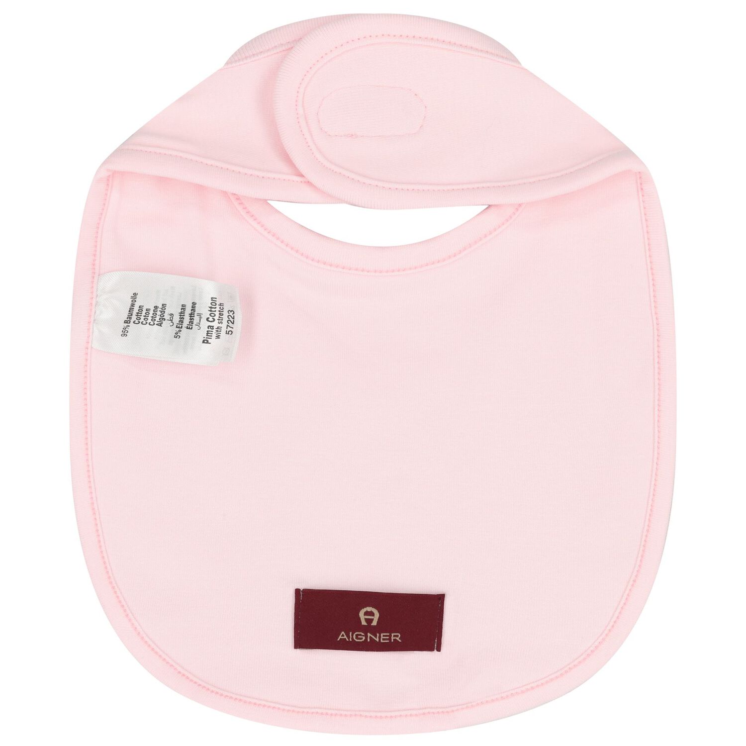 مريلة أطفال باللون وردية وذهبية بشعار, 2, hi-res