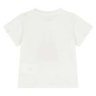 Younger Boys White Bug & Logo T-Shirt, 1, hi-res