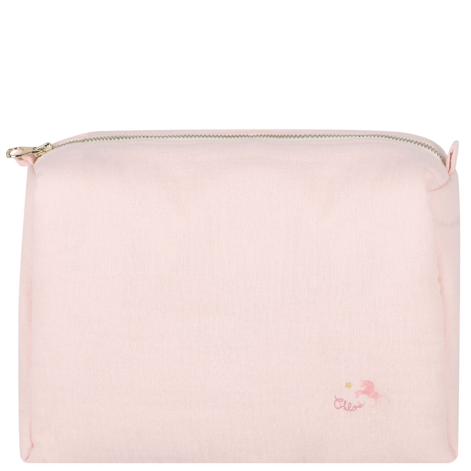 طقم هدايا من قماش موسلين بشعار باللون العاجي والوردي للبنات الصغار, 1, hi-res