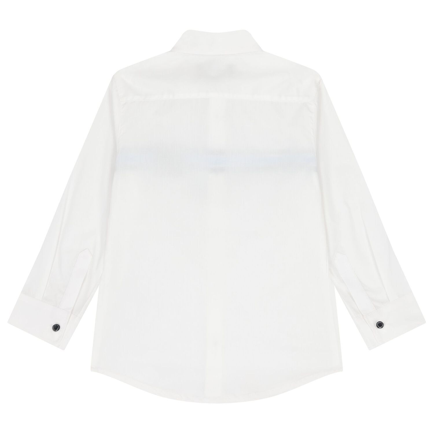 قميص  أبيض بشعار للأولاد, 1, hi-res