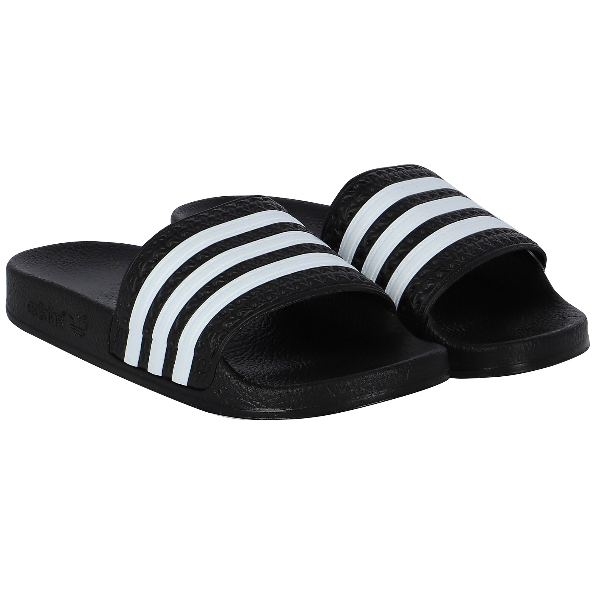 Adidas originals adilette slider sandals 2024 in black