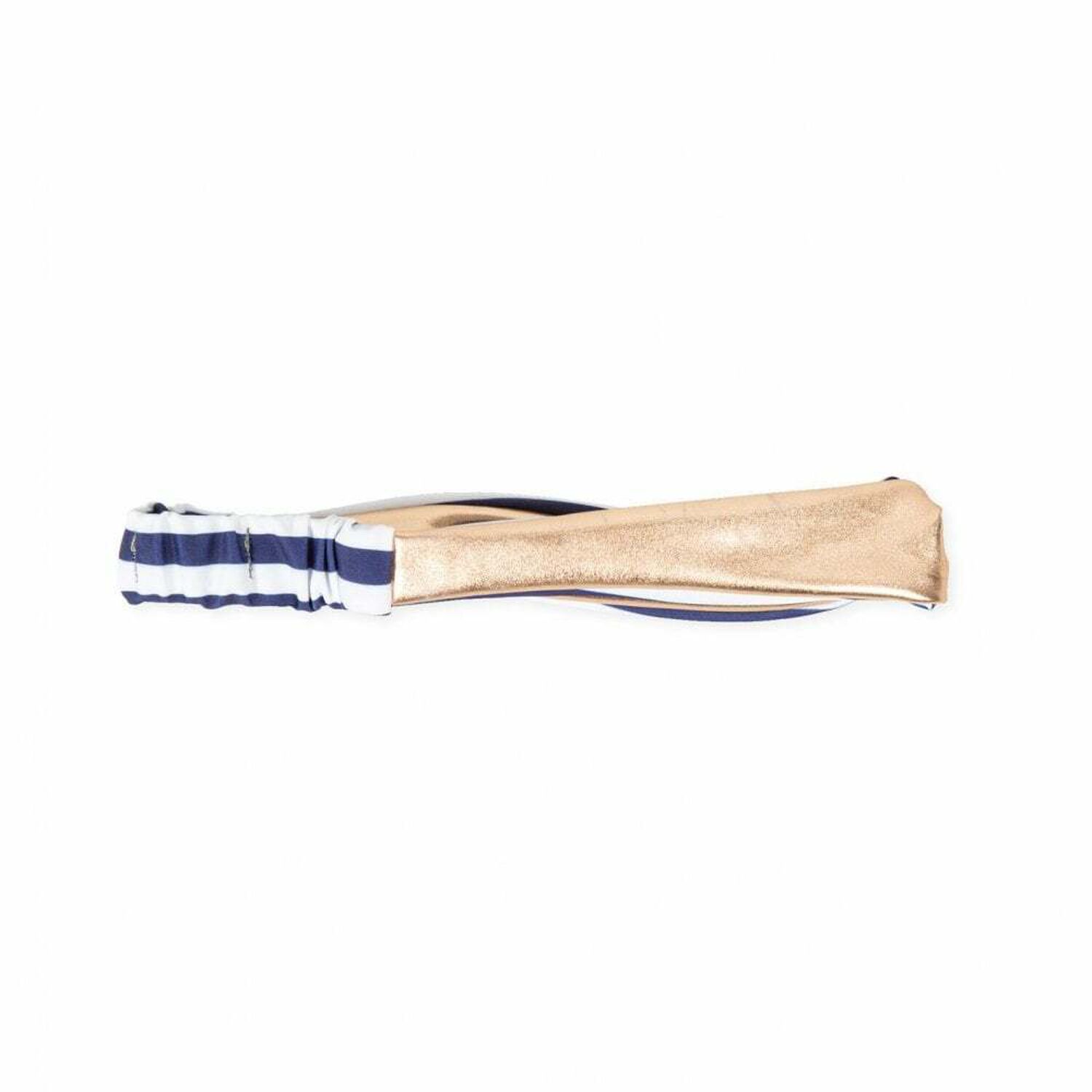 Girls Metallic & Stripe Headband, 1, hi-res image number null
