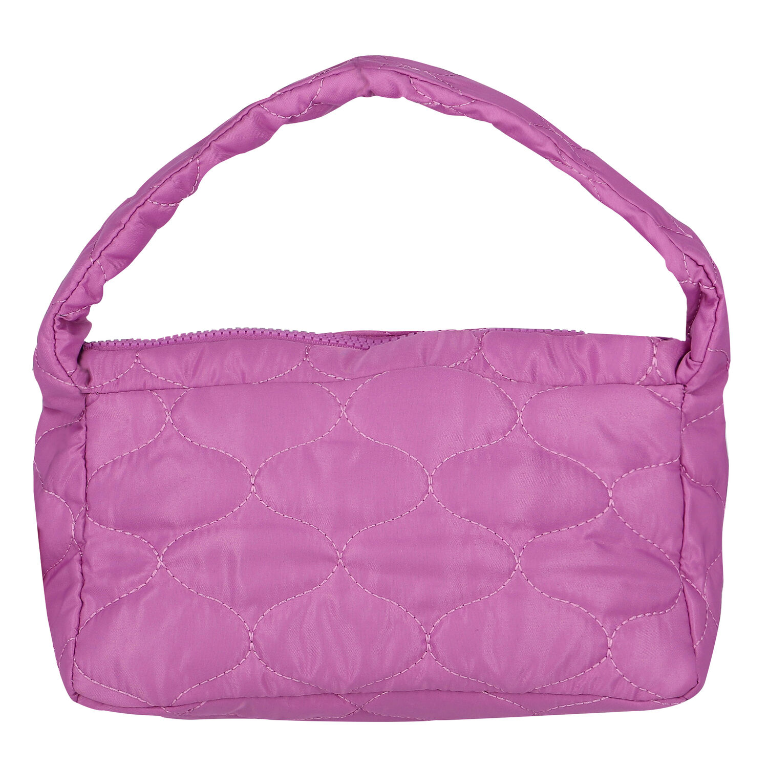 Girls Purple Logo Quilted Bag, 1, hi-res image number null