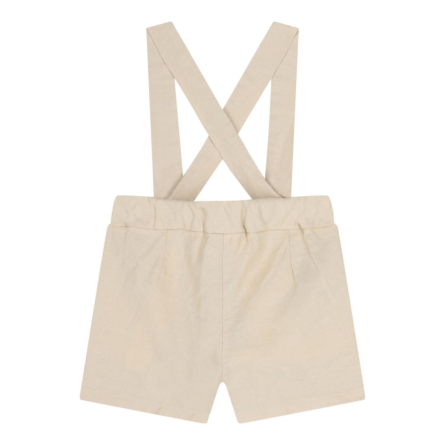 Baby Boys Beige Shorts, 1, hi-res