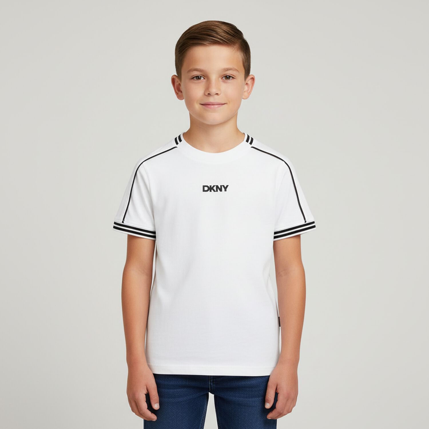 White Logo T-Shirt, 2, hi-res image number null