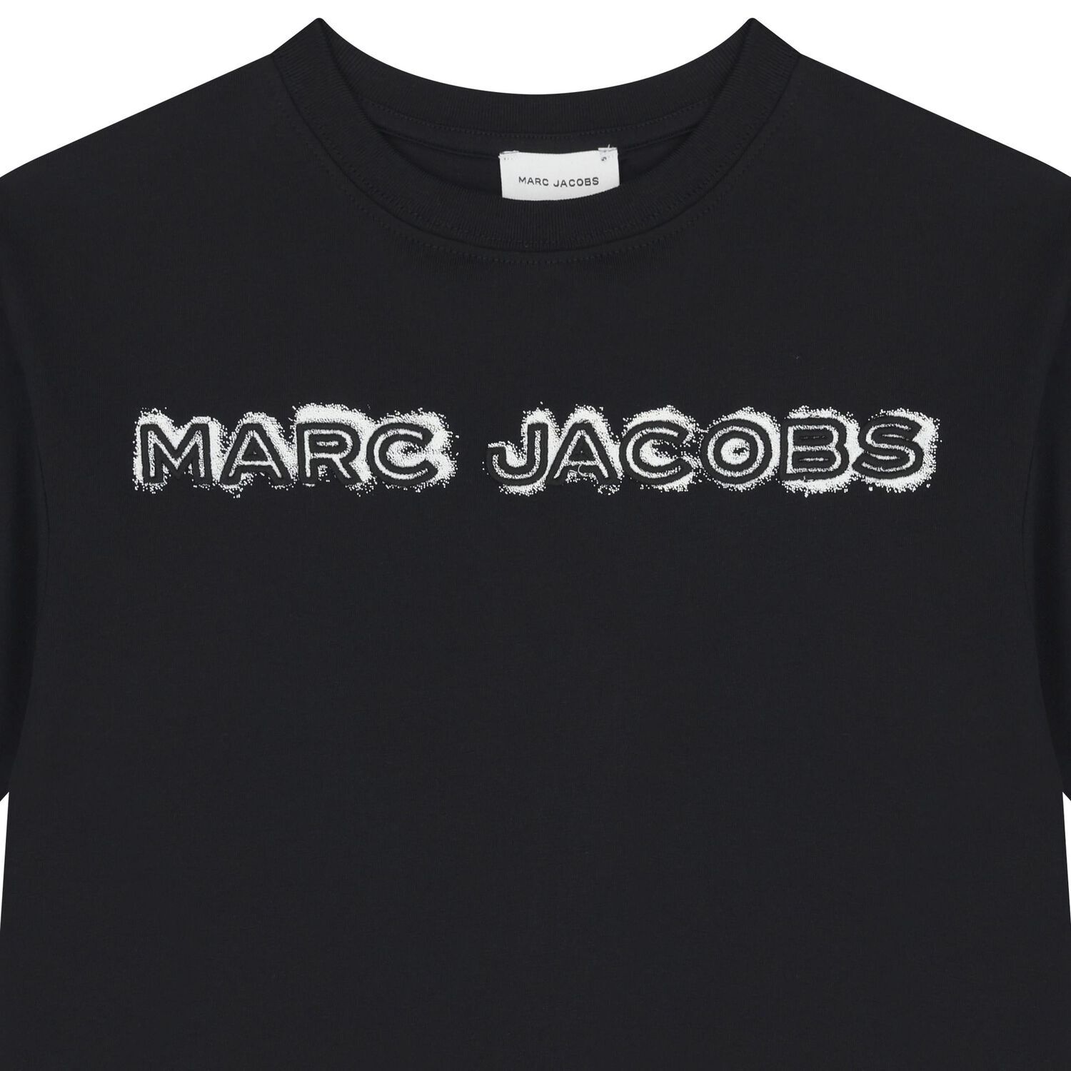 تي شيرت أسود بشعار للأولاد, 1, hi-res