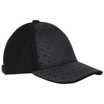 Boys Black Logo Cap