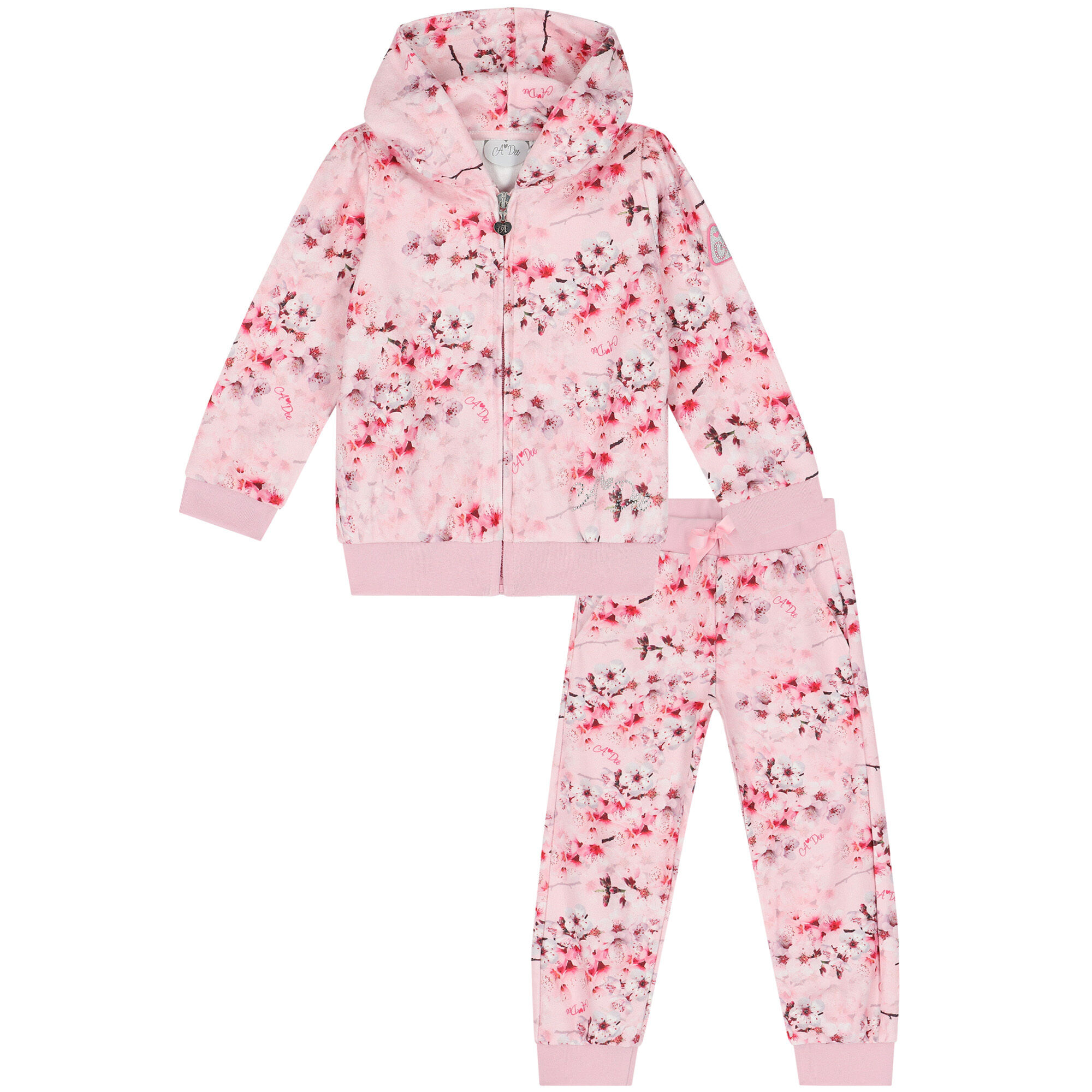 Girls 2025 floral tracksuit