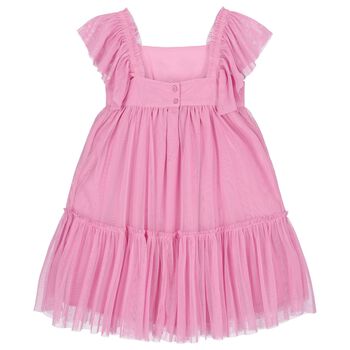Girls Pink Tulle Dress