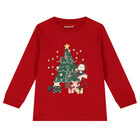 بيجاما باللون الأحمر والكحلى, 2, hi-res