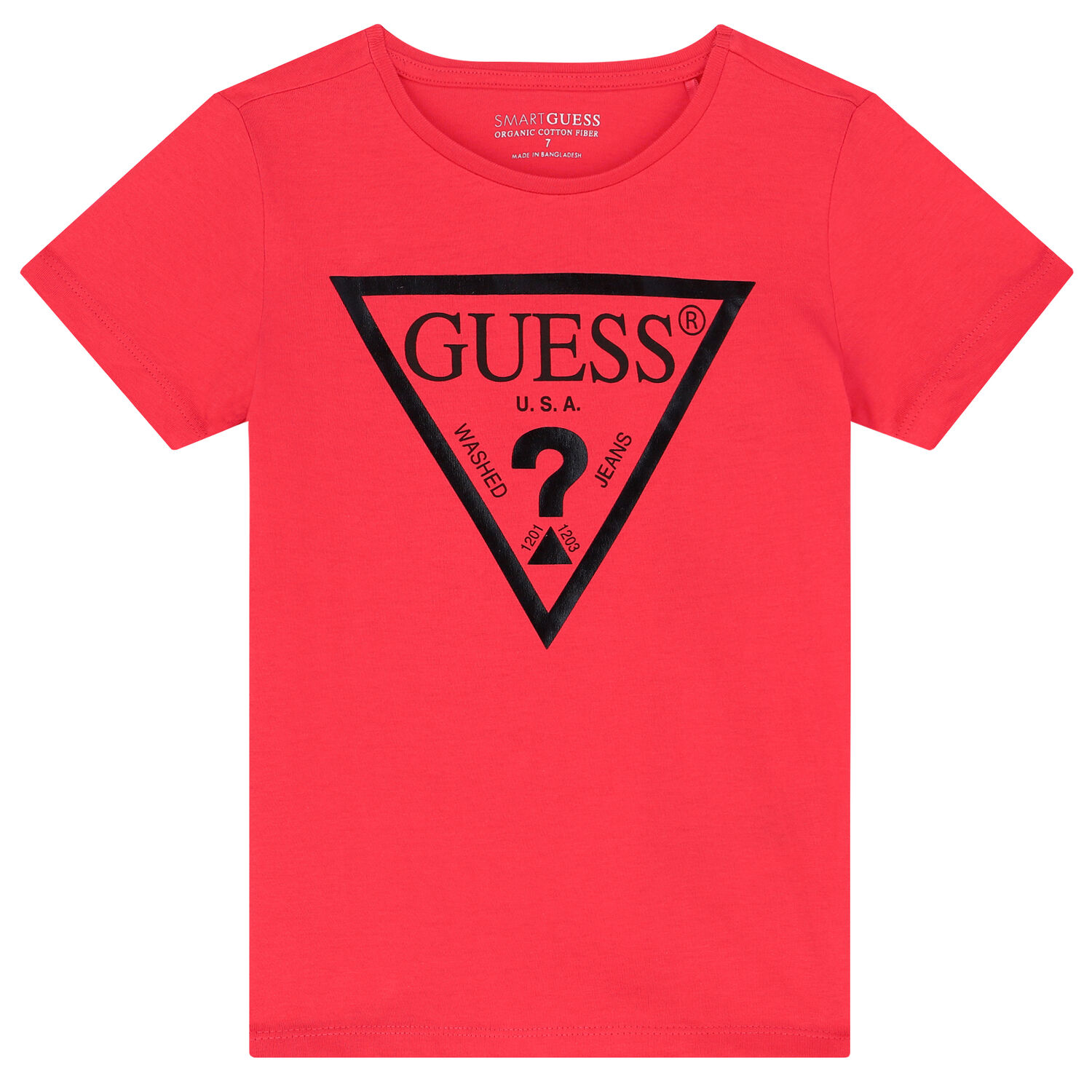Girls Pink Logo T-Shirt, 3, hi-res