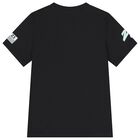 Boys Black Jordan Logo T-Shirt, 1, hi-res