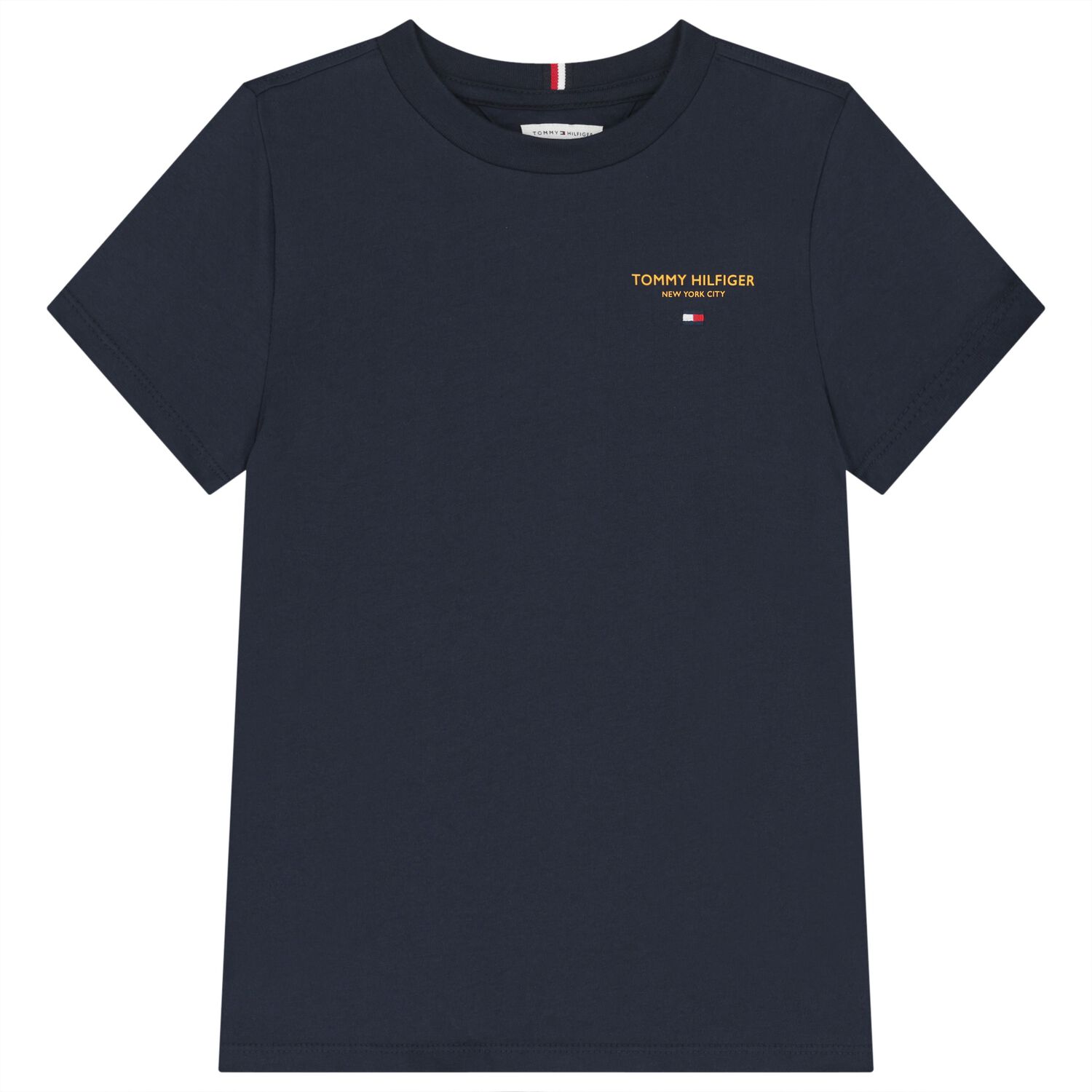 Boys Navy Blue Logo T-Shirt, 1, hi-res