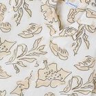 قميص أولاد قطن بالشعار باللون العاجي والبيج , 1, hi-res