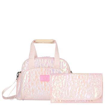 Baby Girls Pink Logo Changing Bag