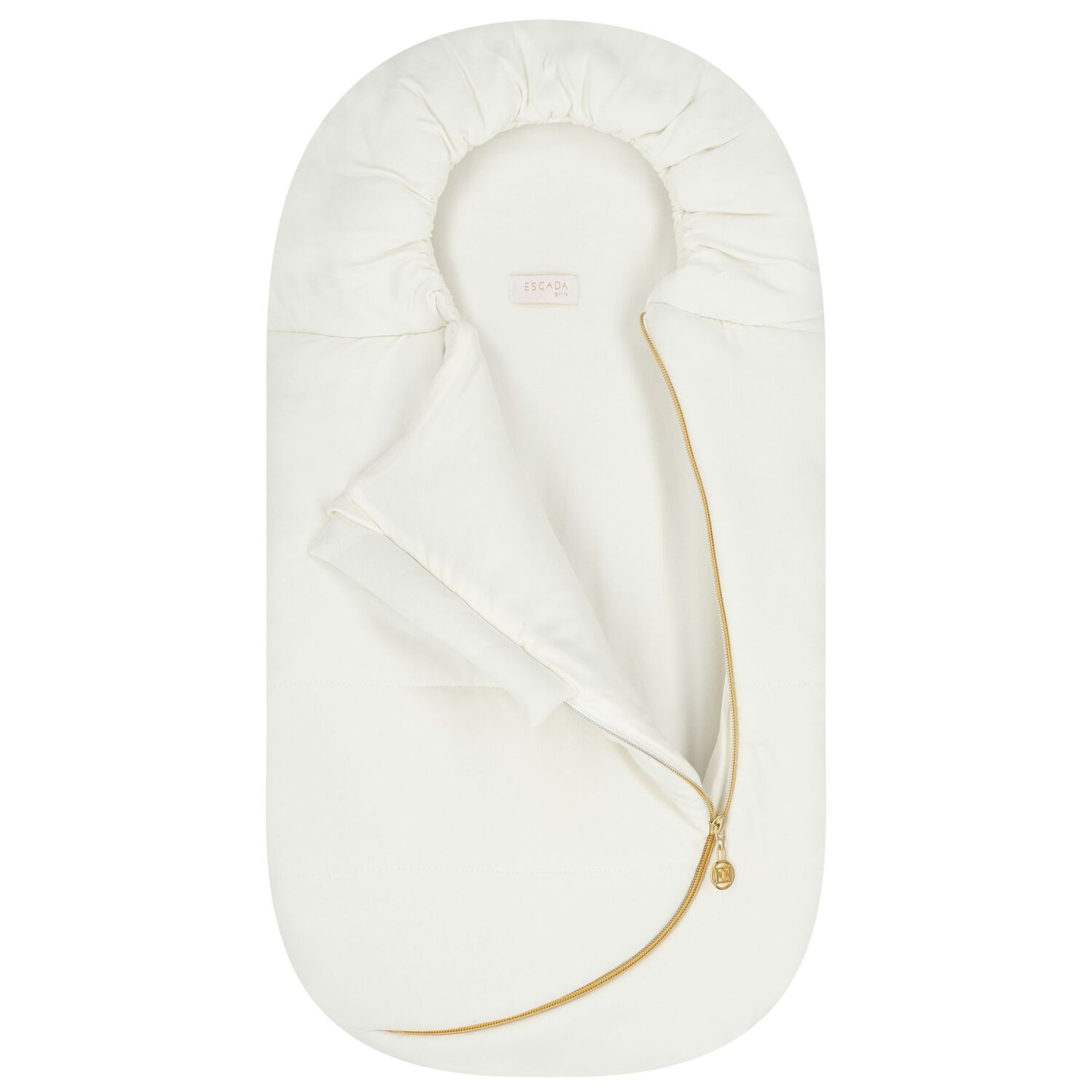 مدس بنات بالشعار باللون العاجى , 1, hi-res