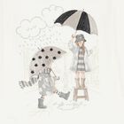 توب بنات بأكمام باللون الأبيض, 3, hi-res