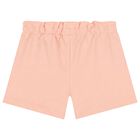 Girls Pink Logo Shorts Set, 2, hi-res